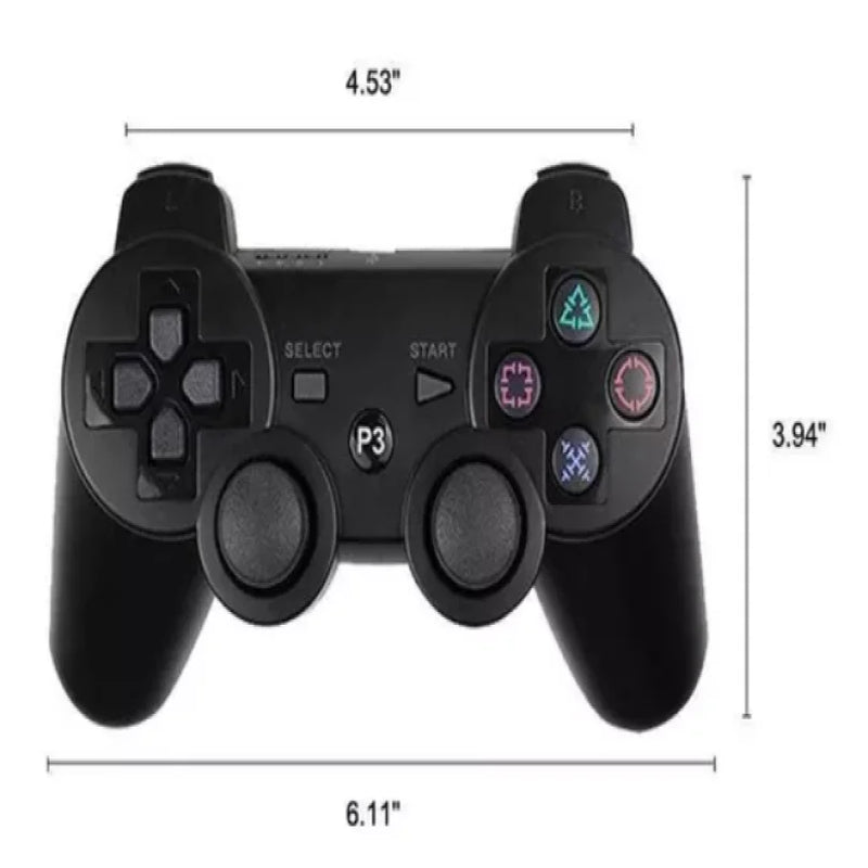 Controle Wireless Dual Shock Sem Fio Compatível com PS3 - Alta Precisão e Conforto