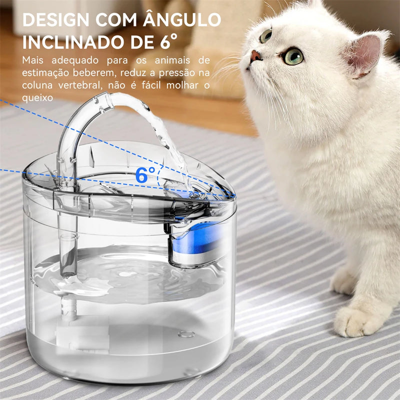 Bebedouro Automático Inteligente Newpet – Conforto e Saúde para Seu Pet!
Cuide da hidratação do seu pet com tecnologia e praticidade!